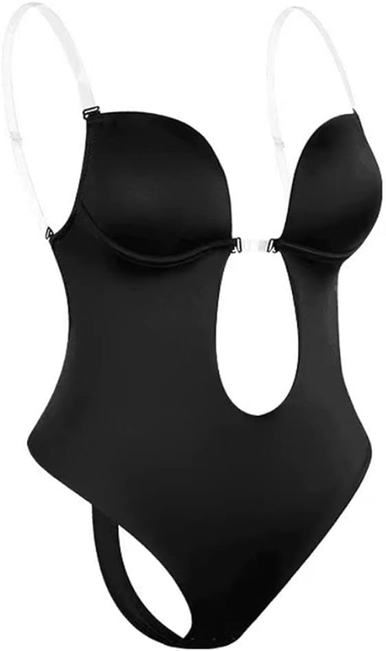 Plunge Bra thong body suit - Image 2